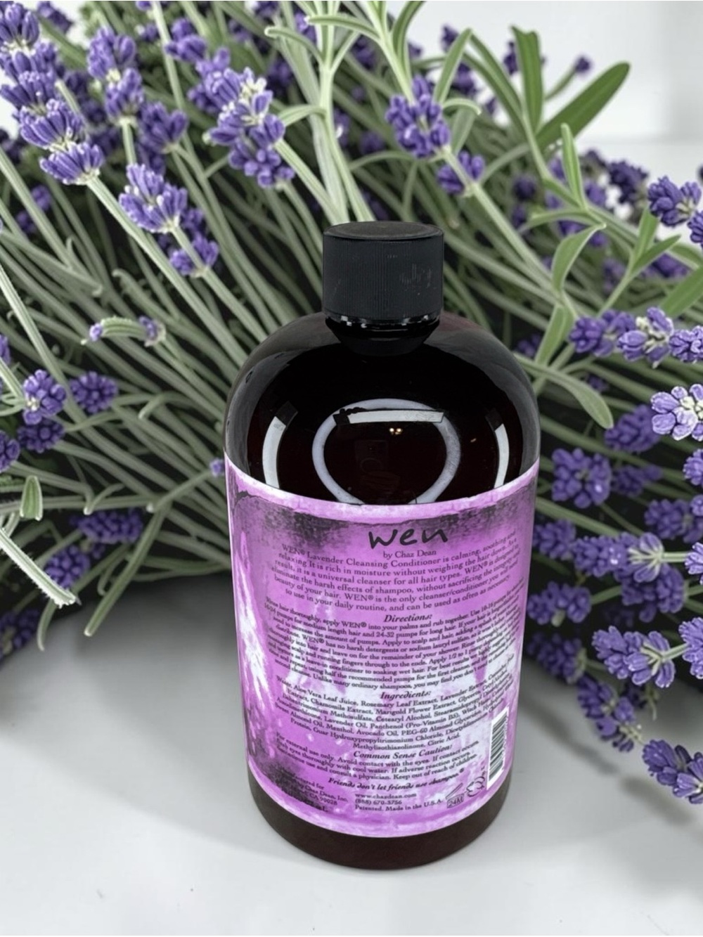 WEN Lavender Cleansing Conditioner — Purple Bottle - Picture 4 of 5